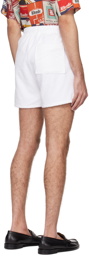 Rhude White Three-Pocket Shorts