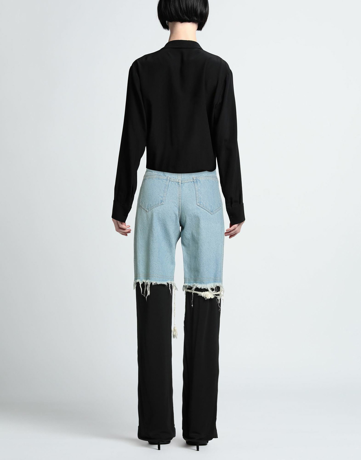 Christopher Esber Womens Jeans in Blue
