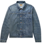 Nudie Jeans - Vinny Pleated Organic Denim Jacket - Blue