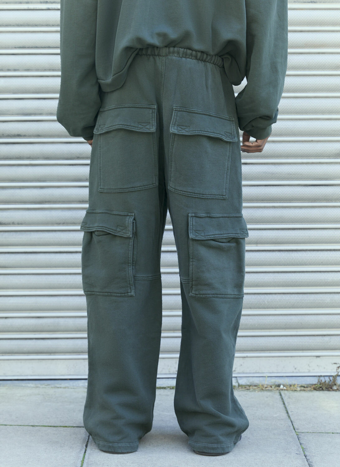 GREG ROSS Cargo Track Pants