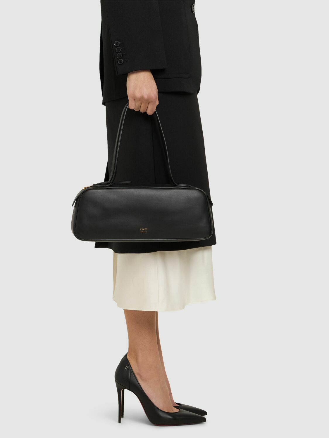 CHRISTIAN LOUBOUTIN 100mm Sporty Kate Nappa Leather Pumps