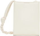 Jil Sander White Tangle Padded Small Bag