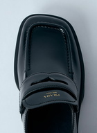 Prada Equal Brushed Leather Loafers