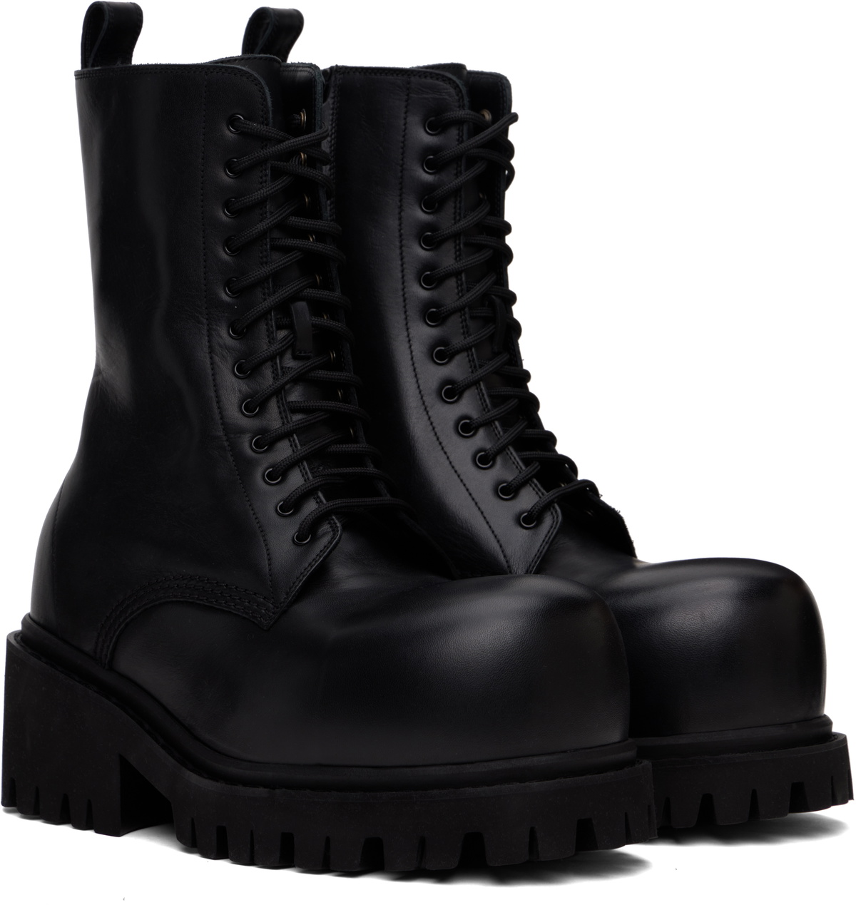 靴 balenciaga stomper boots Black Stomper Boots by Balenciaga on Sale