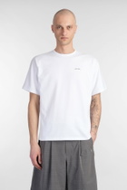 J.L-A.L Dalma Shortsleeve T-shirt In White Cotton