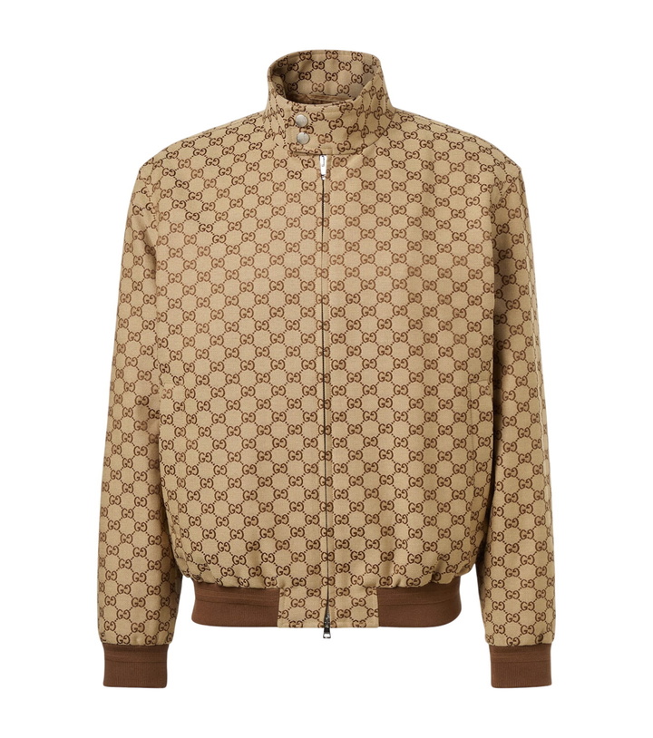 Photo: Gucci GG Canvas bomber jacket