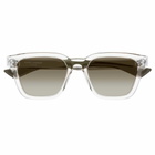 Saint Laurent Eyewear Sl 790/f005 Crystal Crystal Green