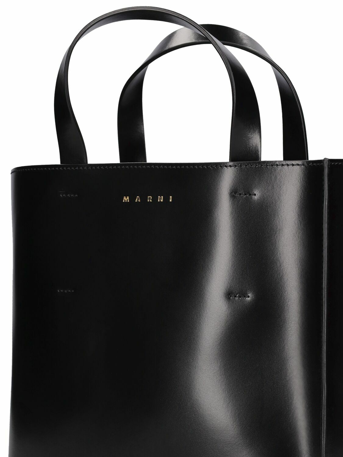 MARNI Small Museo Leather Tote Bag Marni marni-small-museo-leather-tote-bag-marni
