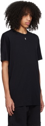 11 by Boris Bidjan Saberi Black Garment-Dyed T-Shirt