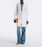 Maison Margiela Tabi printed ballet flats