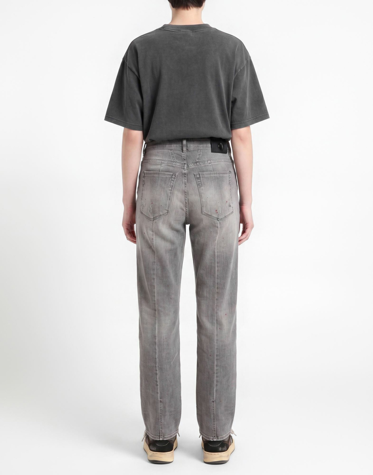 High Use Womens Jeans in Grey
