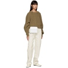 Lemaire Brown Wool Round Sweater