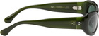 Port Tanger SSENSE Exclusive Green Khilna Sunglasses