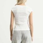 Closed Women's Fitted T-Shirt in Ivory