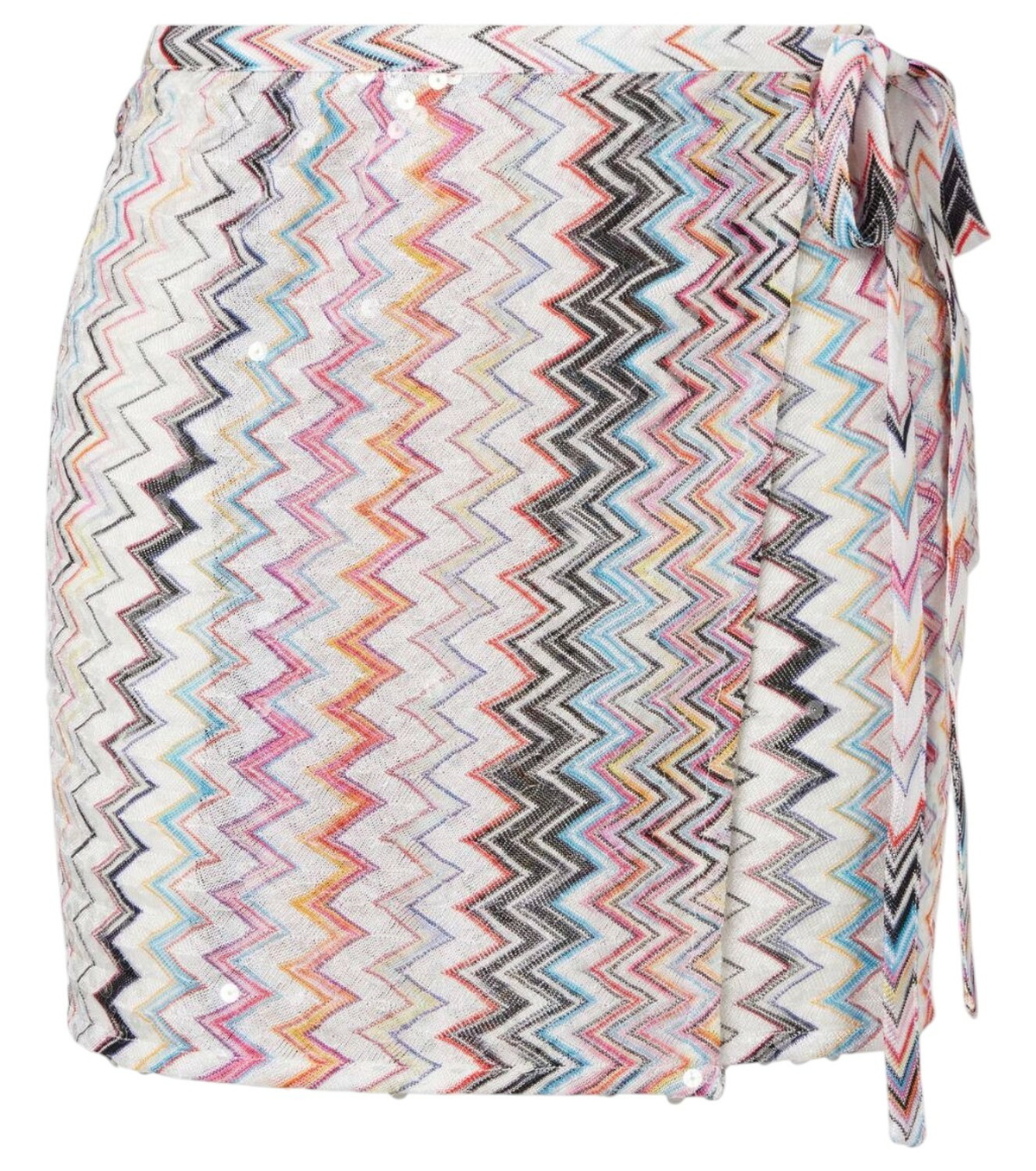 スカート Missoni Wave Pattern Midi Skirt MISSONI Lurex Micro-wave Wrap Long Skirt Missoni