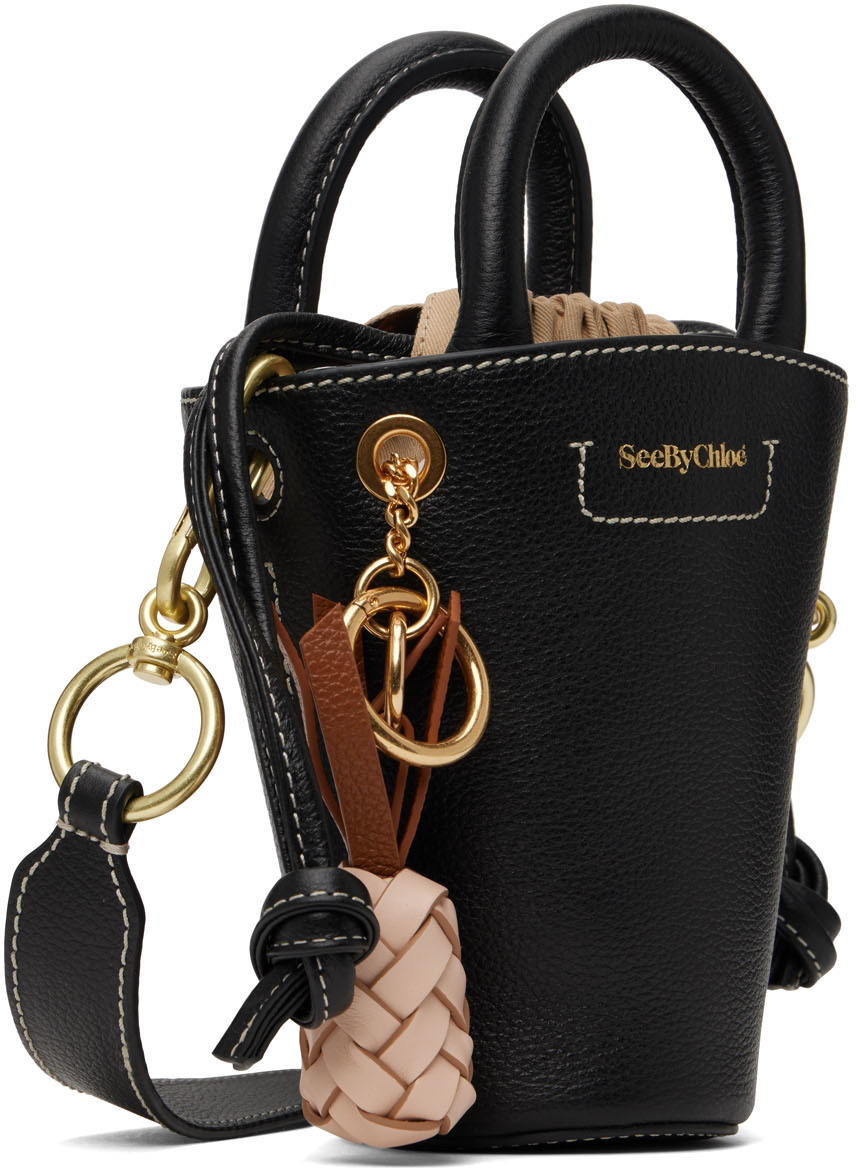 See by Chloé Black Mini Celcilya Tote See by Chloe