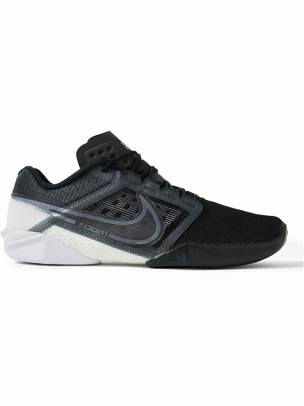 Photo: Nike Training - Zoom Metcon Turbo 2 Mesh and Ripstop Sneakers - Black
