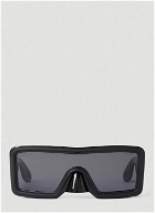 Walter Van Beirendonck - x Komono Alien Wide Sunglasses in Black