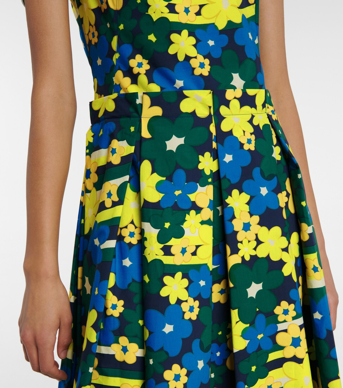Marni - Floral cotton midi dress Marni