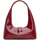 MARGESHERWOOD Red Leather Shoulder Bag