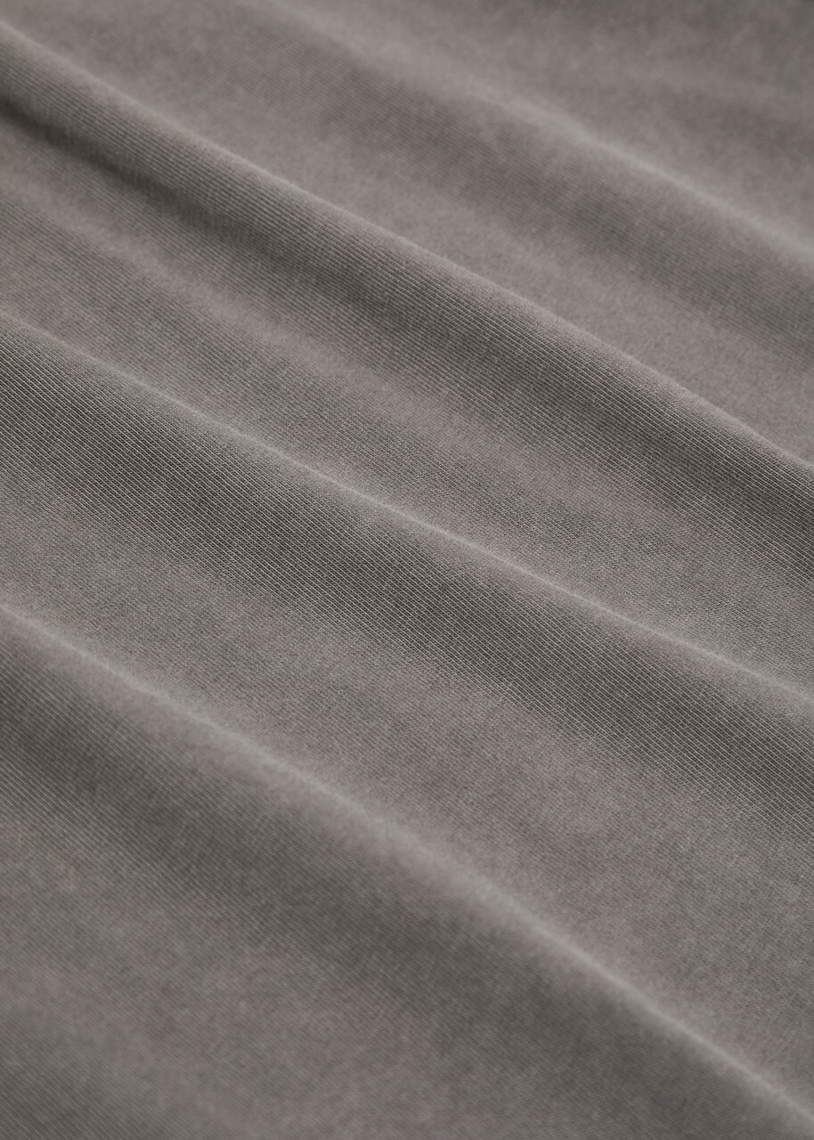 Agolde Flint Cotton T-shirt Grey