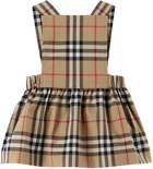 Burberry Baby Tan Vintage Check Three-Piece Set