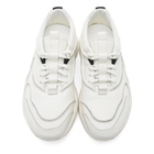 Solid Homme White Leather Low-Top Sneakers