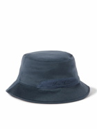 Loro Piana - Cityleisure Suede-Trimmed Storm System® Cashmere Bucket Hat - Blue