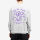 Edwin Men's Legal Highs Crew Sweatshirt in Grey Marl