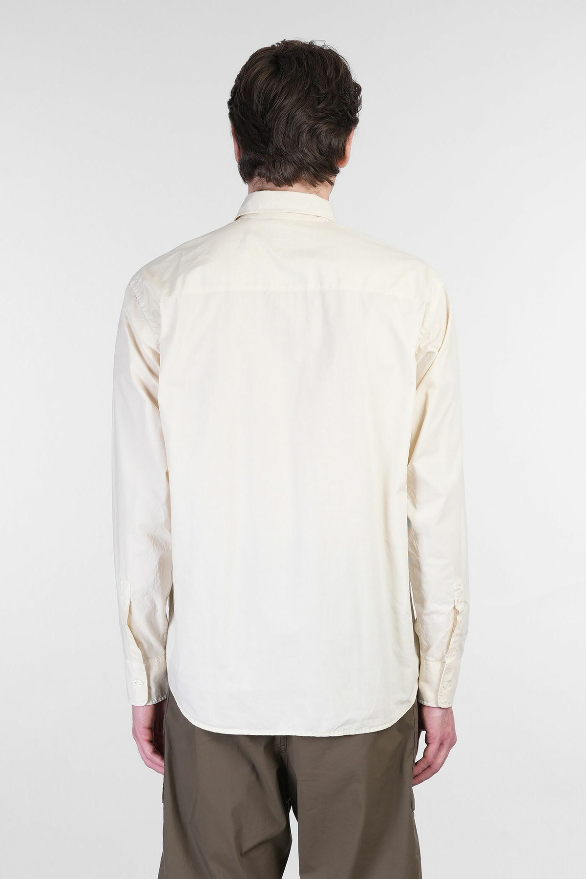 Aspesi Fred Shirt In Beige Cotton