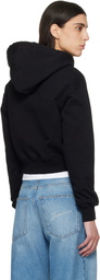 JACQUEMUS Black 'The Gros Grain' Hoodie