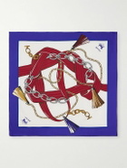 CELINE - Printed Silk Scarf
