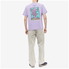 Jungles Jungles x Keith Haring Pink Man T-Shirt in Purple