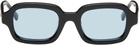 BONNIE CLYDE Black Shy Guy Sunglasses