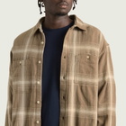 Café Mountain Men's Tumble Check Heritage Shirt in Rusk