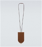 The Row - Billy leather keychain with strap