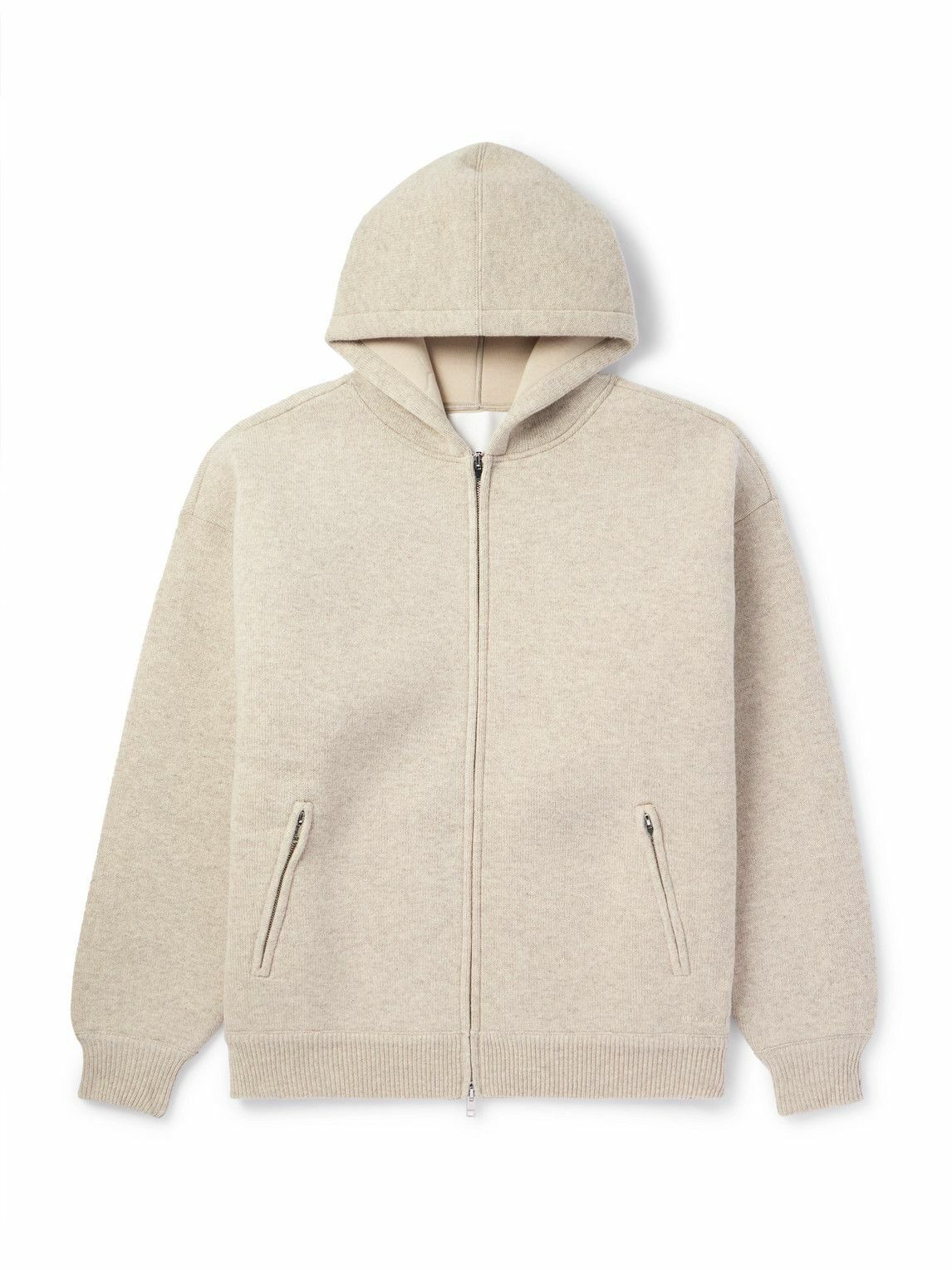 Marant - Igor Wool-Blend Zip-Up Hoodie - Neutrals Isabel Marant