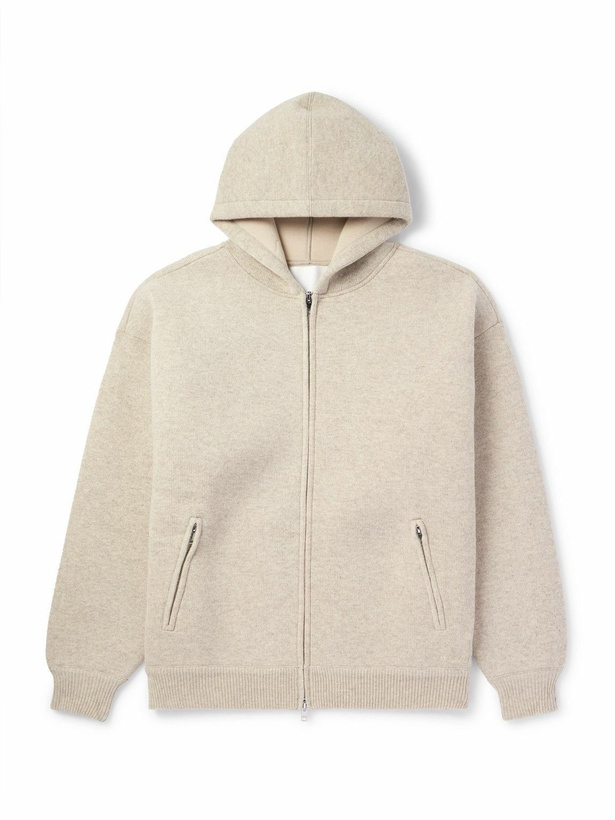 Photo: Marant - Igor Wool-Blend Zip-Up Hoodie - Neutrals