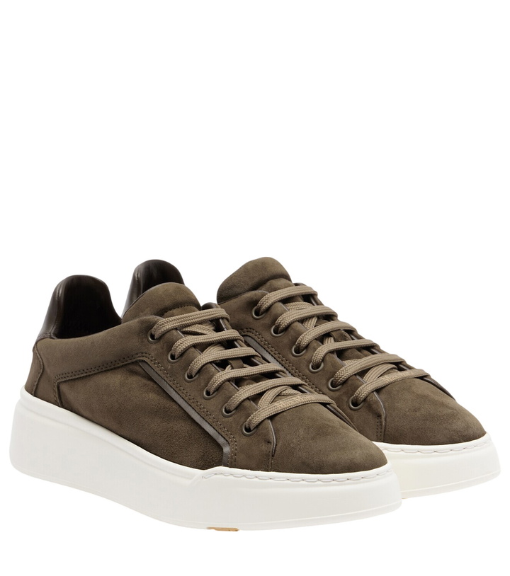 Photo: Max Mara Suede platform sneakers