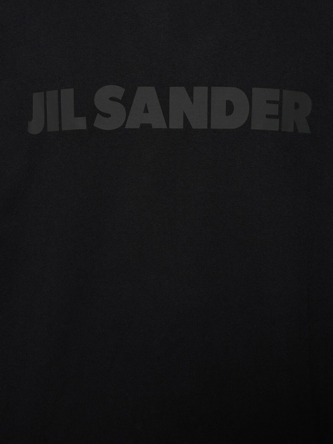 Tシャツ・カットソー JIL SANDER  Cotton jersey T-shirt Jil Sander Mens Logo Print Cotton Jersey T-Shirt Large