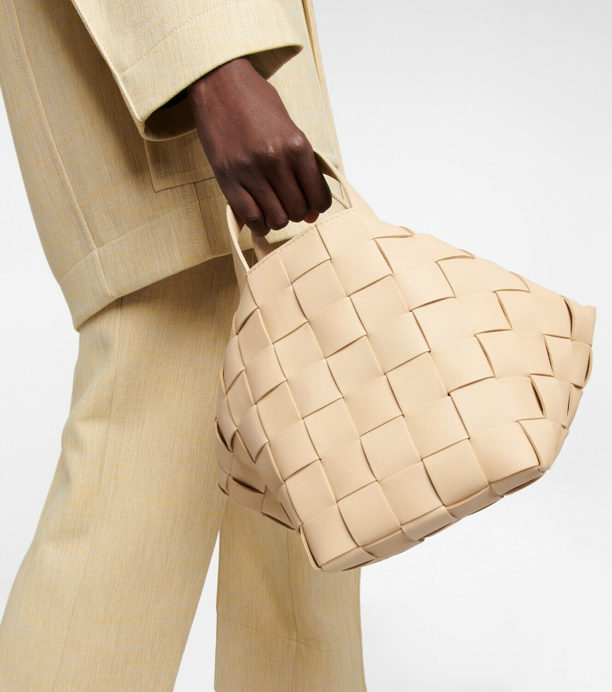 Bottega Veneta - Bowling Cassette leather tote bag Bottega