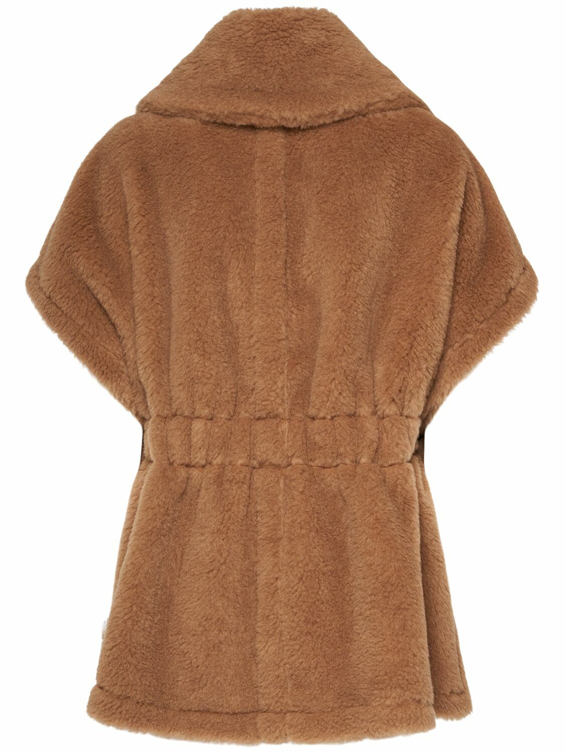 【Max Mara】 ケープ TEDDY NEW ABAVO MAX MARA New Abavo Camel Teddy Cape Max Mara