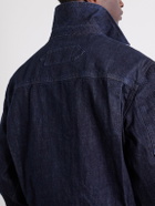 Jacquemus - La Veste De-Nîmes Logo-Embroidered Denim Jacket - Blue