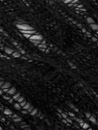 Rick Owens - Tommy Open-Knit Sweater - Black