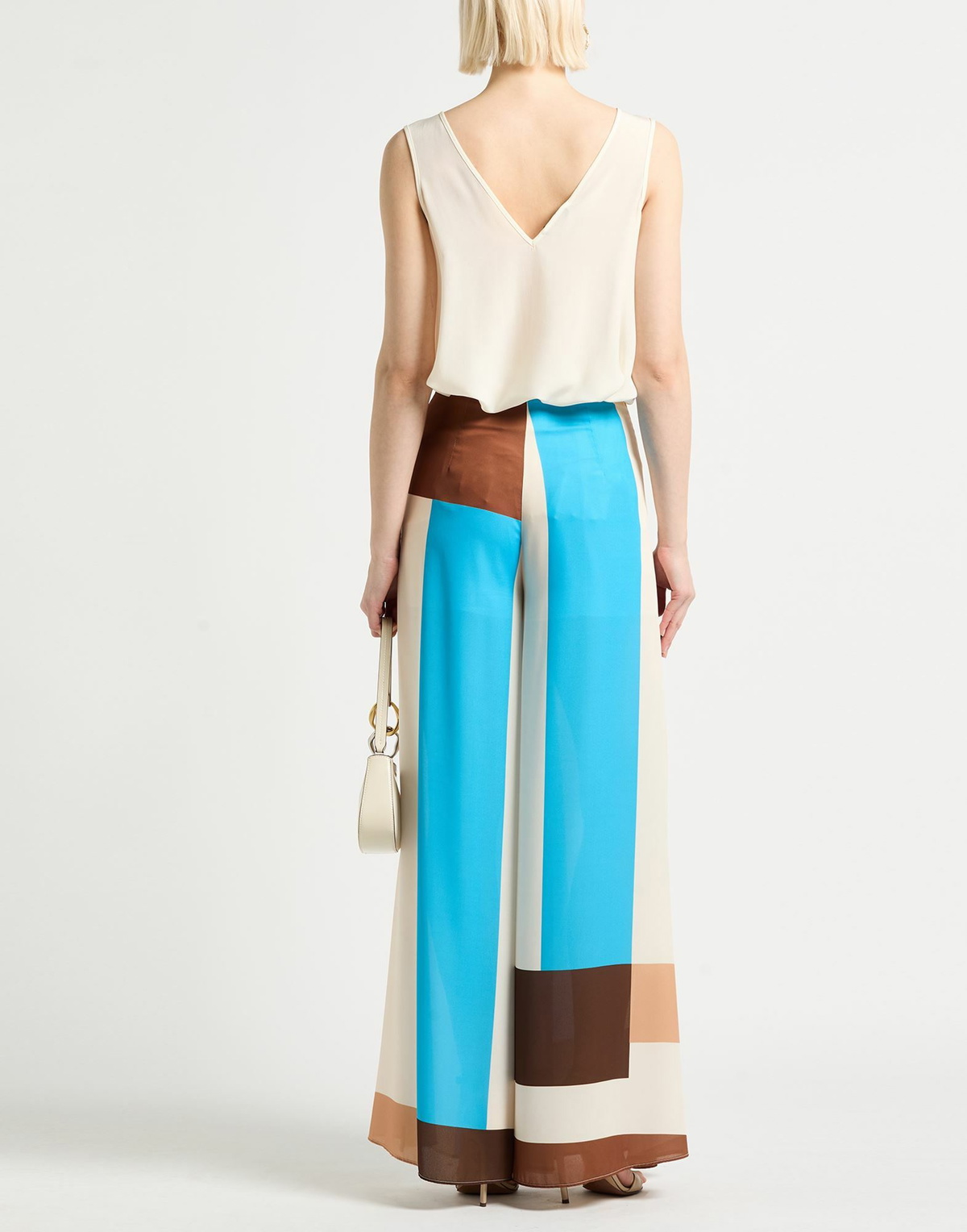 Gentryportofino Womens Top Ivory
