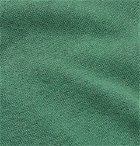 Altea - Knitted Linen and Cotton-Blend Polo Shirt - Green