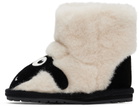 EMU Baby Off-White & Black 'Shaun The Sheep' Pre-Walkers