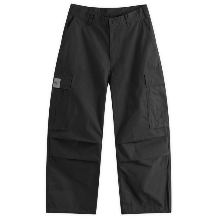 Photo: Neighborhood Men's Wide Cargo Pants in Black