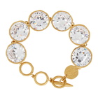 Loewe Gold Crystal Sphere Bracelet