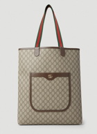 Gucci - Ophidia GG Small Tote Bag in Beige